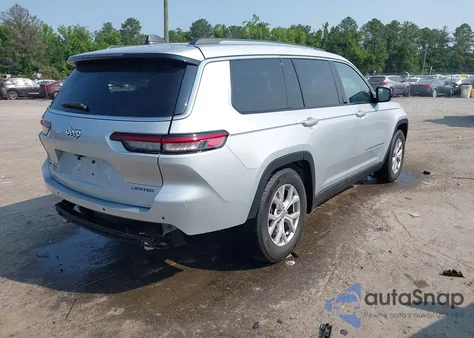 2021 Jeep Grand Cherokee L Limited 4X4 z USA, uszkodzony, nr VIN 1C4RJKBG0M8142947